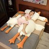 Werdast 25.5 Inches Goose Stuffed Animals Plush Pillow Super Soft White Swan Sleeping Throw Plushie(White, 25.5")