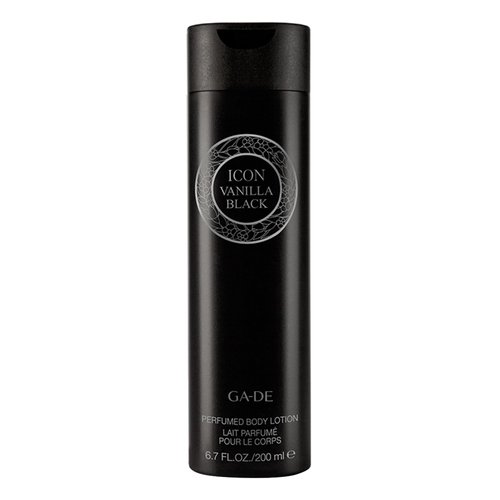GA-DE Icon Vanilla Black Body Lotion - Soothes and Nourishes - Vanilla, Amber, and Gardenia- with Shea Butter, Avocado Oil and Vitamin E - 6.7 oz