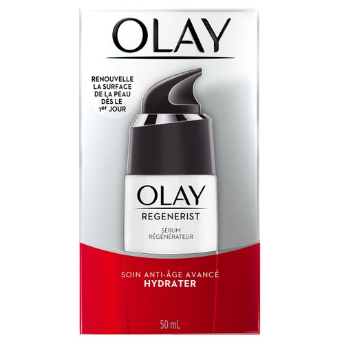 Face Moisturizer by Olay, Regenerist Light Gel Regenerating Serum with Vitamin E, 1.7 fl oz