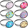 6 Pcs Eye Patches for Kids, Kids Eye Patches Silk Eye Patch Cute Elastic Lazy Eye Patch Kids Eye Patch with Elastic Strap for Single Right or Left Eye 6 Styles