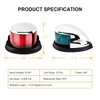 LED Boat Navigation Light Red and Green LED Marine Navigation Light Boat Bow Light for Pontoon and Small Boat (Silver)
