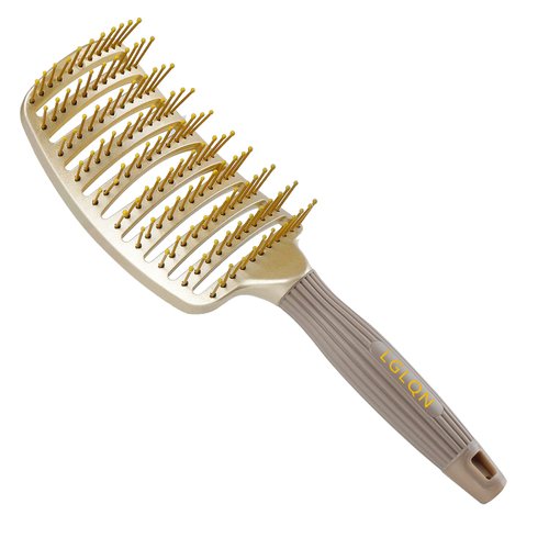 Hair Brushes for Women Men & Kids, Wet Brush Detangling Brush Faster Blow Drying Styling, Curved Vented Brush for Wet & Dry Hair, Paddle Detangling Brush for Wet Dry Curly Thick Straight Hair