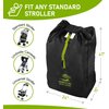 Travel Stroller Bag For Airplane Gate Check Bag For Stroller - Standard or Double Stroller Travel Bag For Airplane | Water- Resistant, Sturdy, Designed