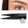 Eyebrow Pencil Sharpening Tool, Eyebrow Sharpening Tool Makeup Sharpener Firmly Fixing Adjust Screw Eyebrow Pencil Sharpener Aid Sharpener Lip Liner Eyebrow and Pencils (Black)
