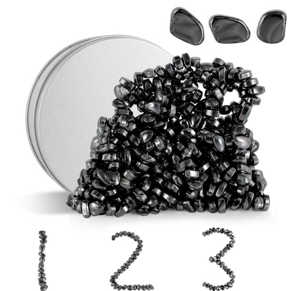 Bhgmaox Ferrite Putty，600+ Black Weak Magnetic Stones，Fidget Toys for Office and Desk Toys for Adults， Relieve Anxiety and Stress, Fidget Magnet Putty
