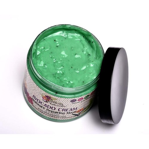 Alikay Naturals Avocado Cream Moisture Repairing Hair Mask having natural Peppermint, Avocado Oils 16 Ounce