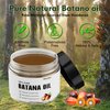 Batana Oil for Hair Growth,100% Raw Batana Oil Prevent Hair Loss,Organic Dr. Sebi Batana Oil from Honduras Repair Splitting, Drying and Injuring Hair, Natural Hair Oil for Thicker Fuller Hair-5.3 OZ