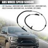 X AUTOHAUX ABS Wheel Speed Sensor Rear Left or Right Wheel ABS Brake Sensor for Ram 1500 2013-2018 for Ram 1500 Classic 2019-2022 68053861AB 68053861AC 68053861AD 68231044AB Black
