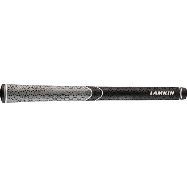 Lamkin ST+ 2 Hybrid Golf Grips, Swinging Grips, with Lamkin's Genesis Technology, Black/Gray