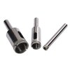 Drilax Diamond Drill Bit Set 1/4, 1/2, 3/4 Inch Drilling Granite Quartz Countertop RO Filter Faucet Hole Ceramic Porcelain Tile Glass Fish Tank Bottle Lamps Flower Pot Drain 3 Pieces