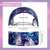 6 Pieces French Hair Barrettes Clip for Women Rectangle Ponytail Hair Barrette Semi Circle Spring Ponytail Tortoise Shell Hair Clip for Women Girl Ladies, Automatic Hair Clip Snap (Elegant Pattern)