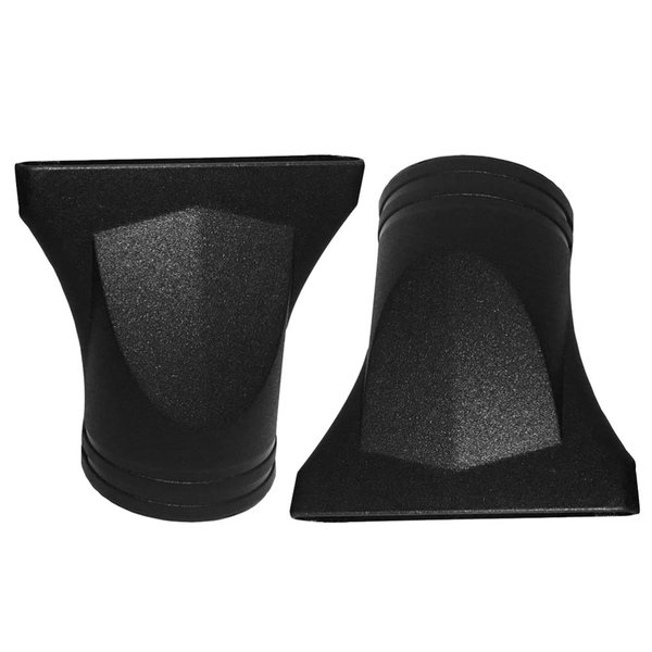2Pcs Reusable Plastic Hair Dryer Nozzle Attachment Concentrator Hairdressing Salon Styling Tool