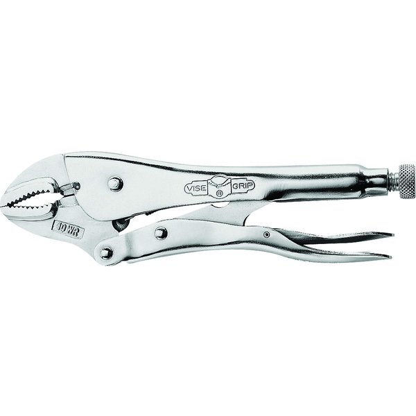 IRWIN VISE-GRIP Original Locking Pliers with Wire Cutter, Curved Jaw, 10-Inch (502L3)