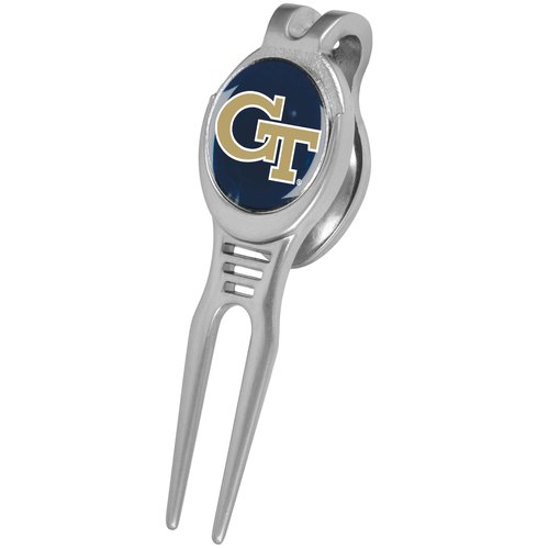 LinksWalker Georgia Tech Yellow Jackets - Kool Divot Repair Tool with Magnetic Golf Ball Marker