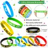 Winrayk Video Game Party Favors Birthday Supplies for Kids Bags Invisible Ink Pen Notebook Silicone Bracelet Stamper Keychain Tattoo Sticker 74 Pcs Game On Pinata Stuffer Gifts Boys Gamer Party Favors
