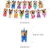 ADIANZI Shiba Inu Party Decorations Suit Cute Shiba Inu Theme Birthday Banner Hanging Swirl Party Cake Topper Balloons Cupcake Toppers Shiba Inu Birthday Party Supplies With Different Dog Faces