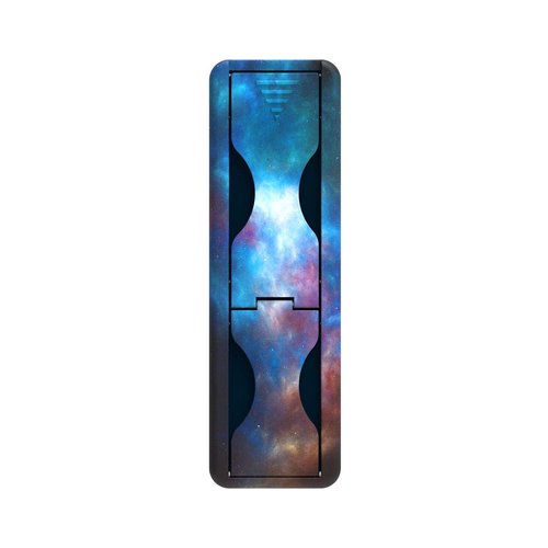 PureGear Updated Version KikStik Universal Kickstand & Grip, Ultra-Thin, Low Profile, Compatible with Wireless Charger, Fits Most Phones, Pocket Friendly Cell Phone Stand (Celestial)