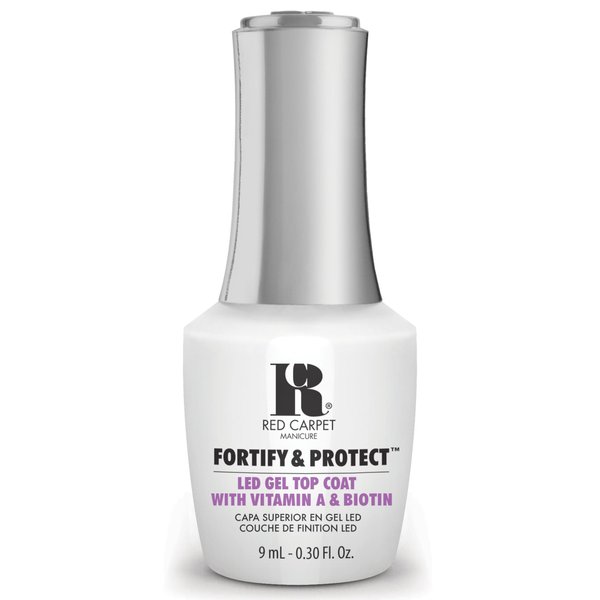 RC Red Carpet Manicure Fortify & Protect LED Gel, Top Coat