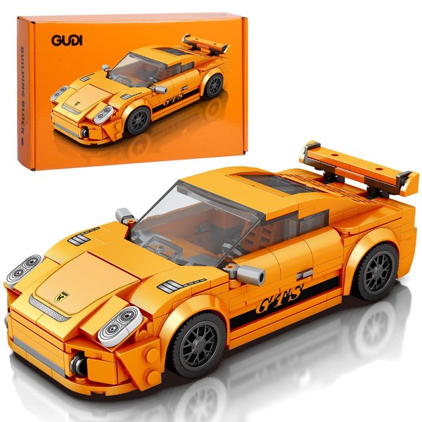 ESOLOM Speed Champion Race Car Building Set for Boys Age 8-19，Technic Car Building Kit for Adults，MOC Sports Car Set Racing Vehicle Toy for Kids，STEM Building Toy Gifts for Children