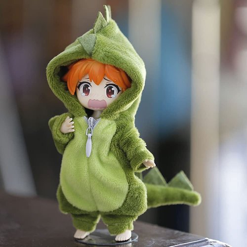 XiDonDon Cute Dinosaur Animal Monster Doll Clothes for OB11,Molly, Gsc,1/12 BJD Doll Accessories Toys Dolls Clothes (GR)