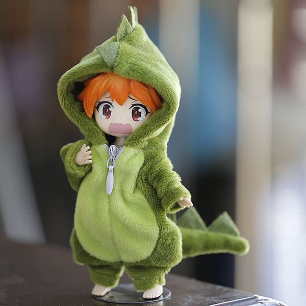 XiDonDon Cute Dinosaur Animal Monster Doll Clothes for OB11,Molly, Gsc,1/12 BJD Doll Accessories Toys Dolls Clothes (GR)