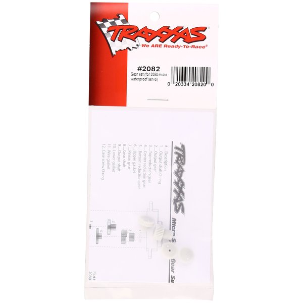 Traxxas 2082 Gear Set for 2080 Servo