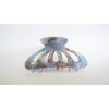 Generic Lavender purple blue tan creme colorful marbled hair claw clip