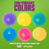 Gnawsome™ 3.5” Spiky Squeak & Light Ball Dog Toy - Medium, Cleans Teeth and Promotes Good Dental and Gum Health for Your Pet, Colors will vary, 3.5"