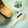 Wilkins Suede Shoe Cleaner Brush - Yellow Rubber Suede Eraser with Soft Bristle Brush for Suede Cleaner and Nubuck Brush