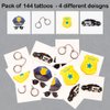 Tigerdoe Police Birthday Party Decorations - Police Party Favors Set for 12 Children - Police Officer Kids Party Favors - Notepads, Whistles, Make-a-Face Stickers, tattoos