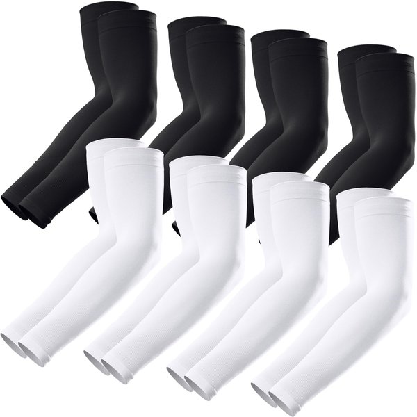 GOUNOD Compression Arm Sleeves for Sun Protection with UV Cover - Cooling Tattoo Cover Up Sleeves for Working Out, Football