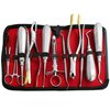WellnessD'Light - Professional Extracting Forcep Complete Dental Kit Health Care Beauty Tools Instrument 12 Pieces Stainless Steel
