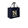 Sport Your Gear US Naval Academy Navy Midshipmen Collegiate Reusable Essential Tote Bag 12"x12"x6.5" 600D Polyester, Officially Licensed Shopping Bag, Durable, Multi-Pocket, Eco-Friendly Bag
