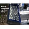 Ezgo Marathon Golf Cart Diamond Plate NO Step Covers