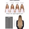 Lacer Hair Extensions Human Hair Tape in 18 Inch Highlight Chocolate Brown to Caramel blonde with Brown Roots Tape in Real Human Hair Extensions R#4-4/27
