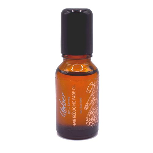 Umber By J. Revitalize Natural Hair Reducing Fade Oil Roll-On (Sensitive Skin) - Solution for Gentle & Effective Hair Reduction, Sensitive Skin-Friendly Formula with Natural Ingredients