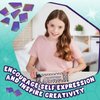 PURPLE LADYBUG DIY Picture Frame Mosaic Kits for Kids - Fun Arts and Crafts for Kids Ages 8-12 & Birthday Christmas Gifts for 8 9 10 Year Old Girl - Crafts for Girls 8-12 10-12 6-8, Teen Girl Gifts