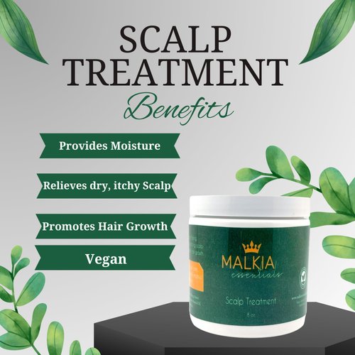 Natural Shea Butter Hair Mask for Dry Hair and hair growth– Scalp Treatment for Itchy Scalp, Dandruff, itchy scalp relief, and Hair Loss. Leave in conditioner for black women and men with dry scalp.