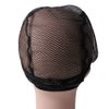 PRETYZOOM 2 PC Black Mesh Wig Cap Net Wig Caps for Women Black Wig Black Wig Hair Crochet Hook Wig Caps Bulk Mesh Wig Nets Wig Making Liner Wig Hair Cover Net Short Hair Wig Head Net Cap
