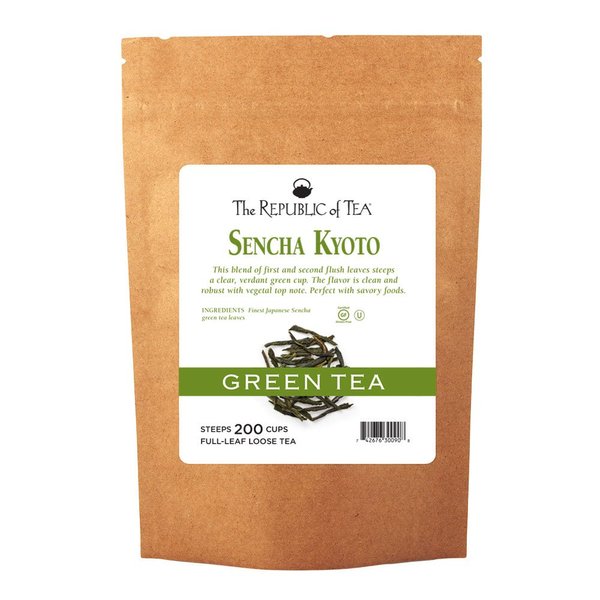 The Republic Of Tea Sencha Kyoto Full-Leaf Tea, 1 Pound / 250 Cups