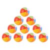 CCINEE 12 Inch Rainbow Inflatable Beach Balls for Kids Summer Beach Party Favors Pool Toys Pack of 12