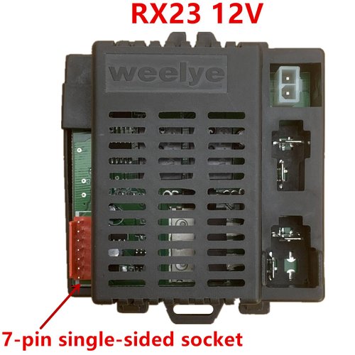 weelye RX23 12V Control Box Receiver Mainboard Accessories Children Electric Ride On Cars Kids Powered Wheel Circuit Board Replacement Parts