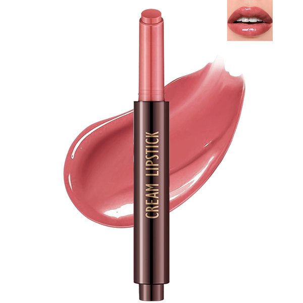 Hydrating Shimmer Lipstick,Moisturizing Jelly Lip Gloss,Shine Rose Red Lipstick Pen, Long Lasting Waterproof Tint Lip Balm Plumping Lip Stain Pen Glossy Butter Blam,Christmas Makeup Gift for Women-05#