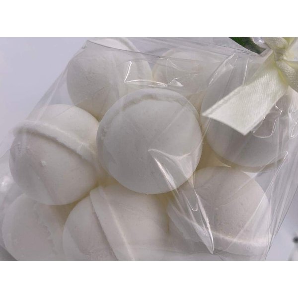 Spa Pure VANILLA Bath Bomb -14 Bath Bomb Fizzies - popular 1 oz gum drop shapped - ultra moisturizing with Shea, Mango & Cocoa Butter, makes a nice gift