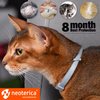 Natural Flea & Tick Collar for Cats - 12 Months Control of Best Prevention & Safe Treatment - Anti Fleas and Ticks Essential Oil Repellent (1 Count)