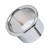 Hair Dryer Holder Insert, Stainless Steel Styling Station Hair Dryer Holder Replacement Ergonomic Burr for Hairdresser for Bathroom (Stainless Steel Color)