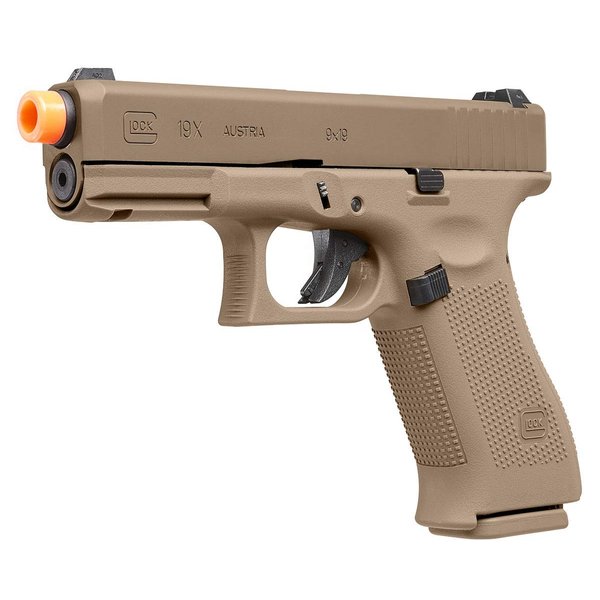 Umarex Glock 19X Blowback 6mm BB Pistol Airsoft Gun, Glock 19X GBB
