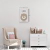 Smile Art Design Pretty Lion Painting and Lettering Cream Background Canvas Print Kids Room Decor Wall Art Baby Room Decor Kids Room Decor Nursery Decor Ready to Hang Made in The USA 28x19