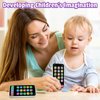 HIETIRA Baby Cell Phone Toy: Baby Phone Toy Fake Phones for Kids 6 to 12 Months Toddler Play Phone for Toddlers 1-3 - Kids Smart Phone Toys with Music & Learning Toy for 3 4 5 6 Year Old