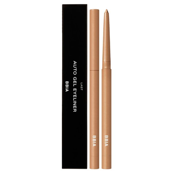 BBIA Last Auto Gel Eyeliner 15 Colors – Multi-Use Longwear & Waterproof Eyeliner, Easy Drawing with Smooth Texture, Smudge-Resistant, Shadow & Glitter Eye Liner, Korea Eye Makeup (09 ROSE GOLD)